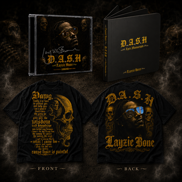 D.A.S.H. Signed Bundle — Signed CD, Lyric Book & Tee (Pre-Order)