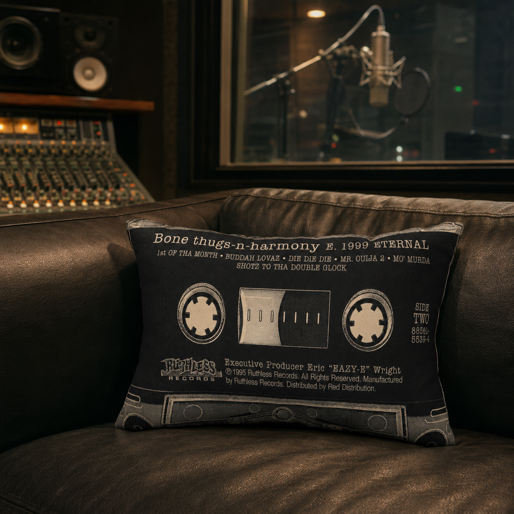 Bone Thugs-N-Harmony E. 1999 Eternal Cassette Pillow