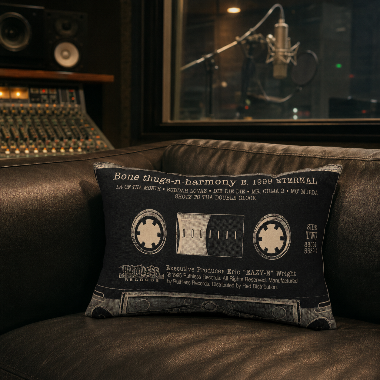 Bone Thugs-N-Harmony E. 1999 Eternal Cassette Pillow