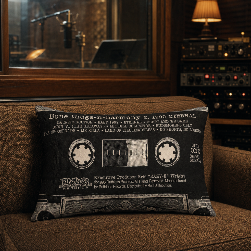 Bone Thugs-N-Harmony E. 1999 Eternal Cassette Pillow