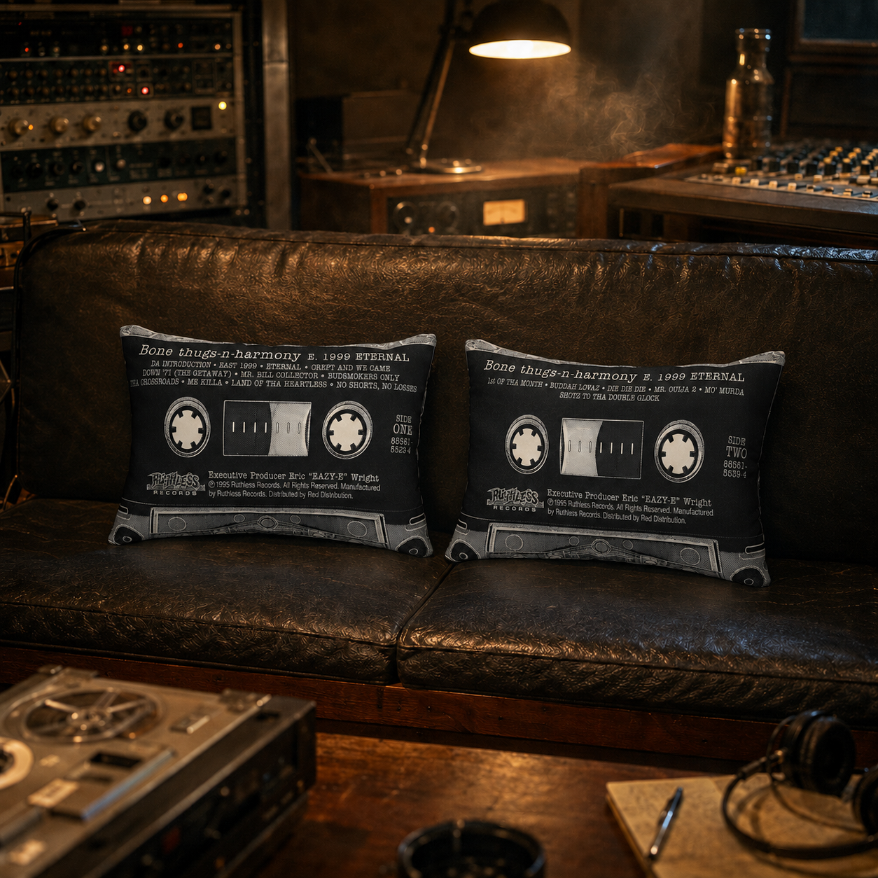 Bone Thugs-N-Harmony E. 1999 Eternal Cassette Pillow