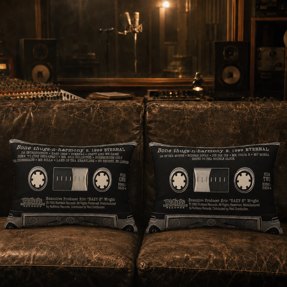 Bone Thugs-N-Harmony E. 1999 Eternal Cassette Pillow