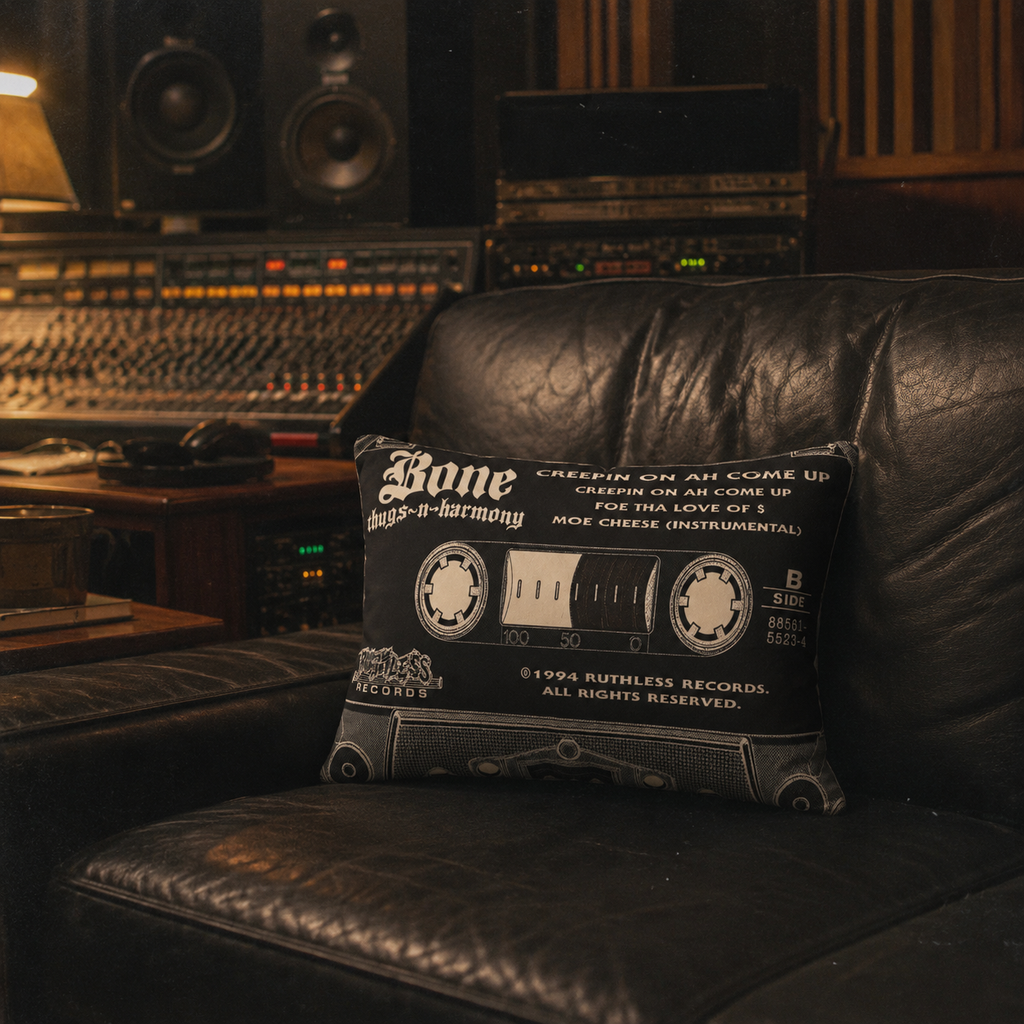 Bone Thugs-N-Harmony Creepin On Ah Come Up Cassette Pillow