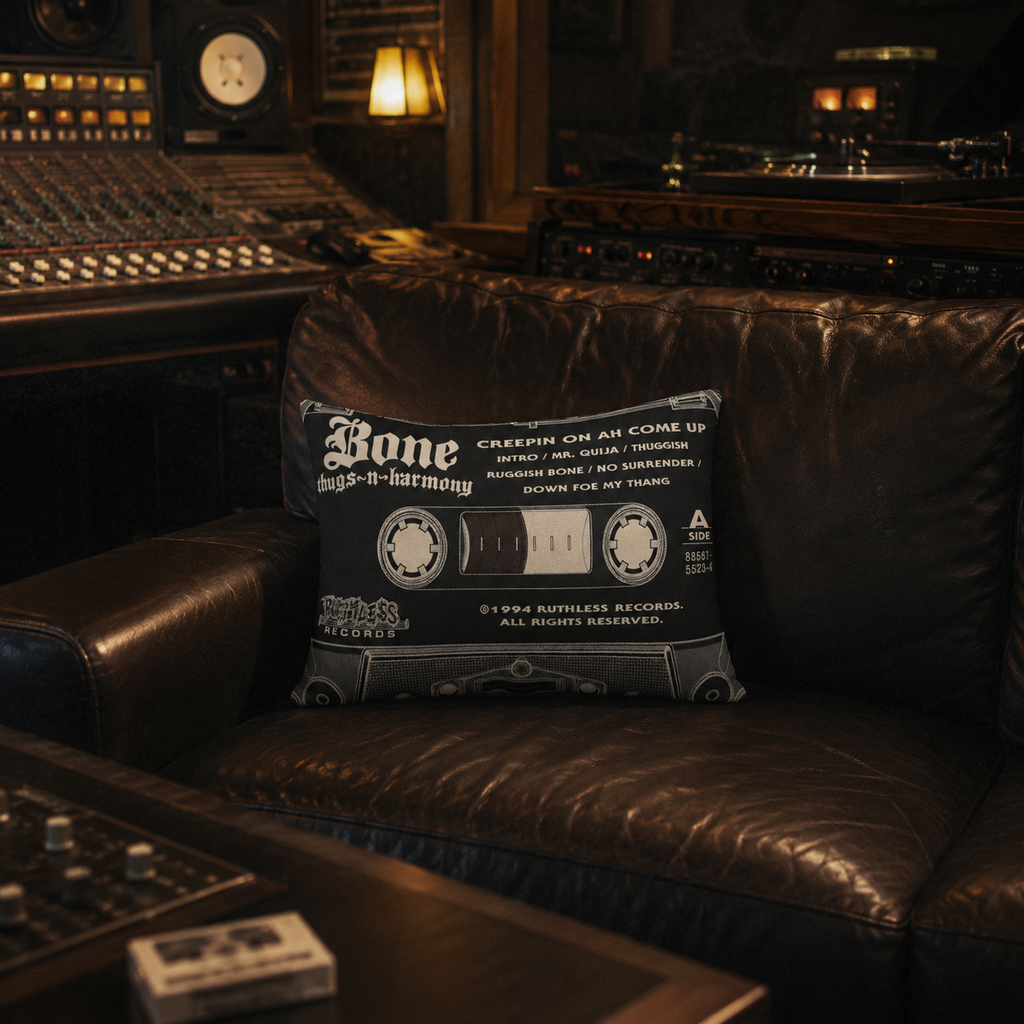 Bone Thugs-N-Harmony Creepin On Ah Come Up Cassette Pillow