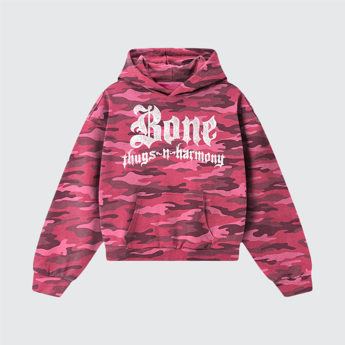 Bone Thugs-N-Harmony Logo Hoodie (Pink Camo)
