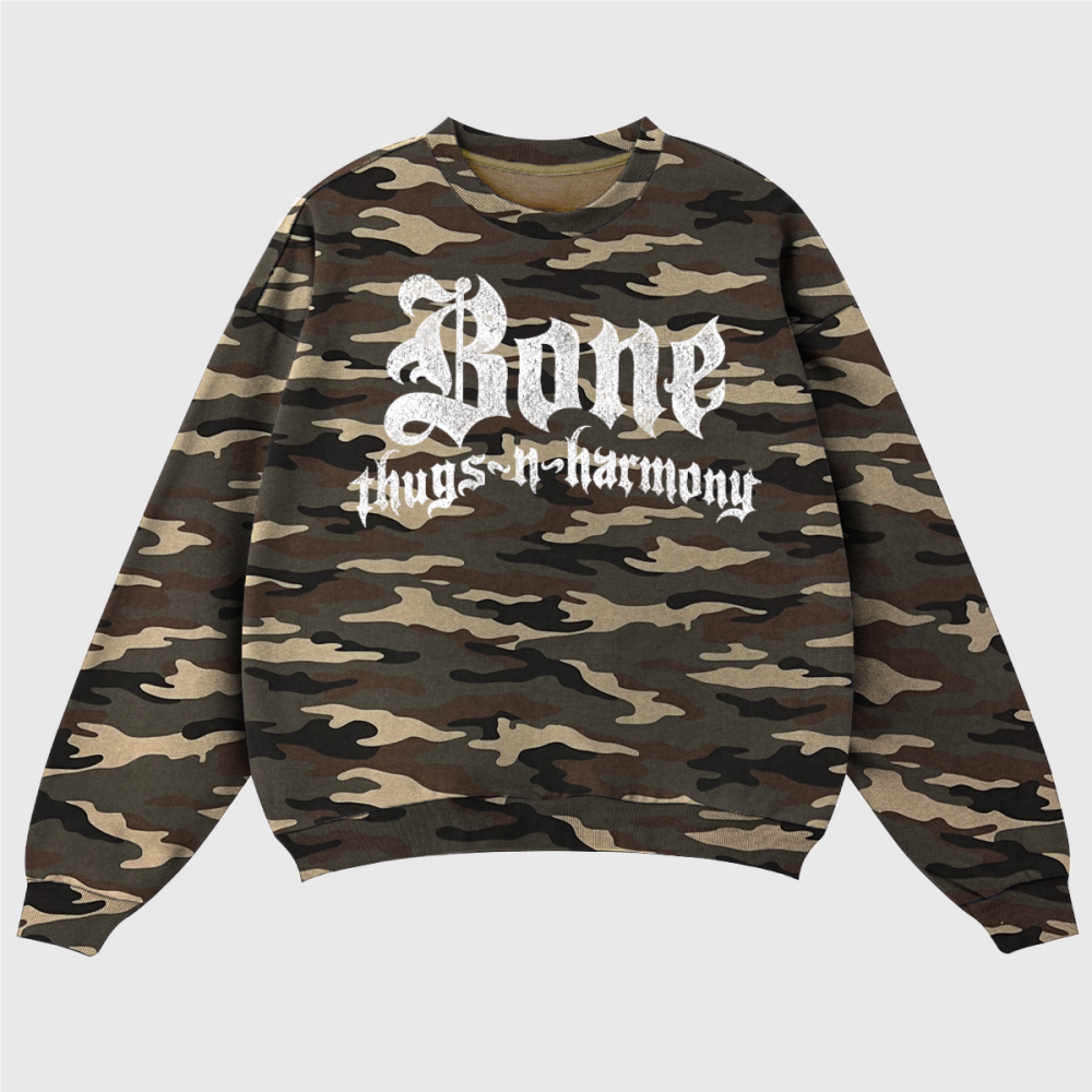 BTNH Logo Crewneck Sweatshirt (Camo)