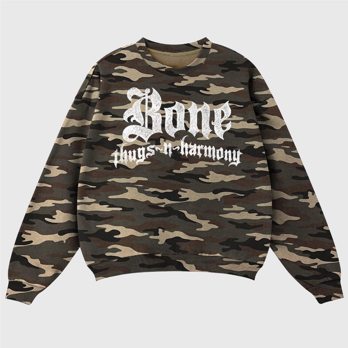 BTNH Logo Crewneck Sweatshirt (Camo)