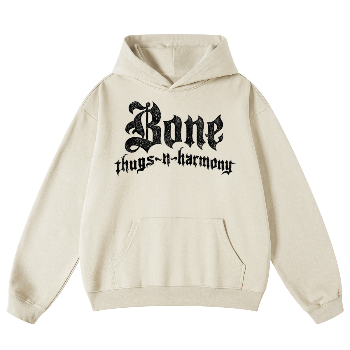 Bone Thugs-N-Harmony Logo Hoodie (Cream)