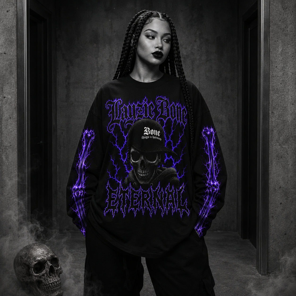 Layzie Bone Eternal Long Sleeve (Purple)