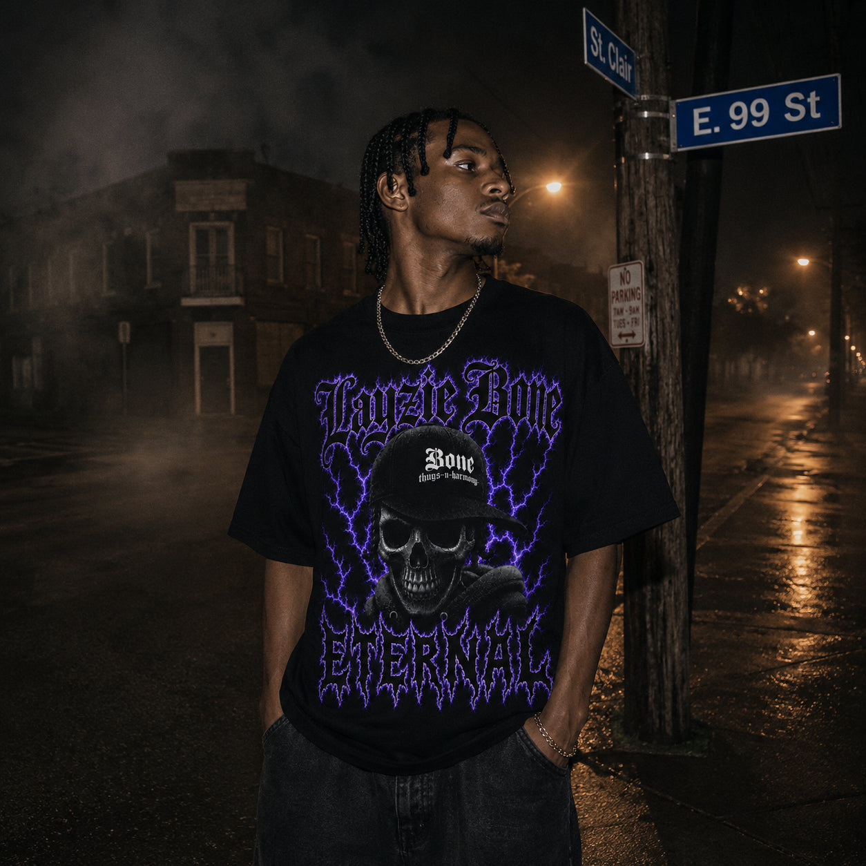 Layzie Bone Eternal Tee (Purple)