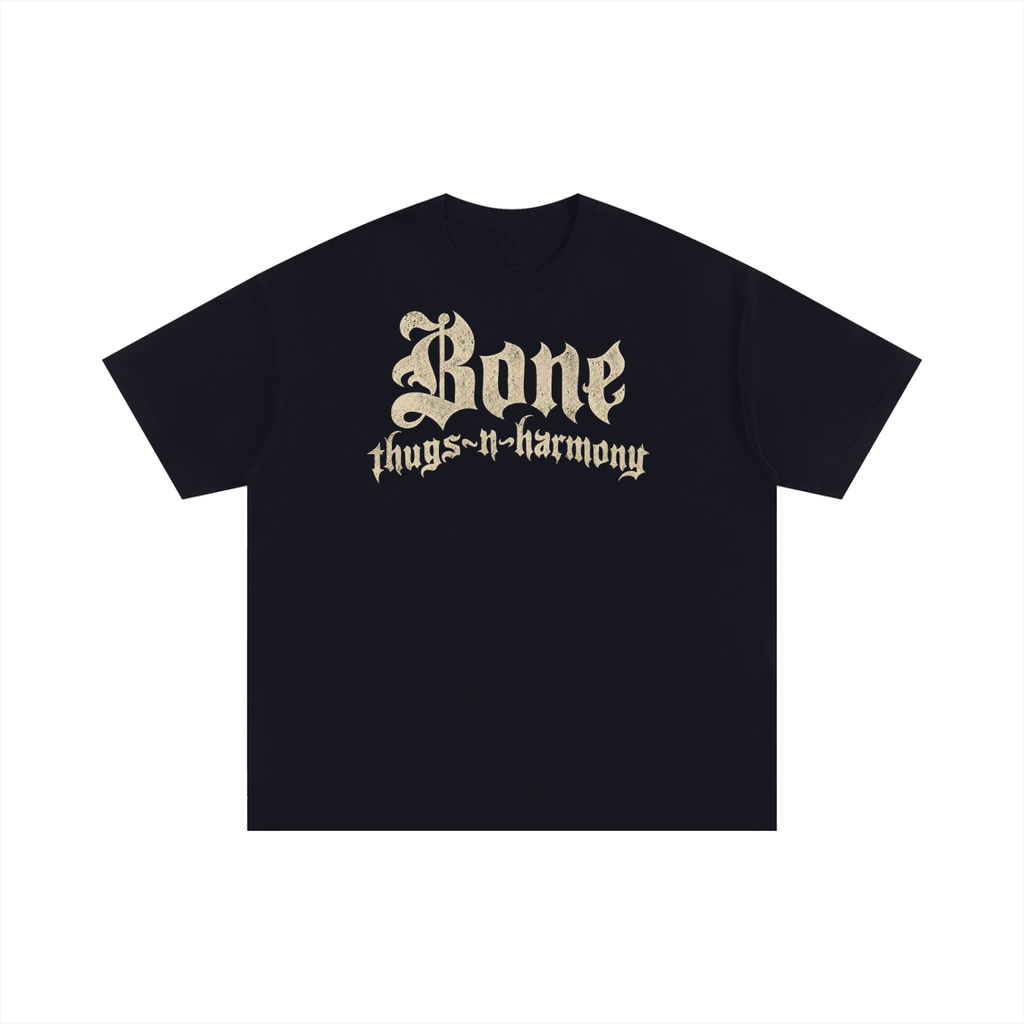 BTNH Logo Tee (Off White on Black)
