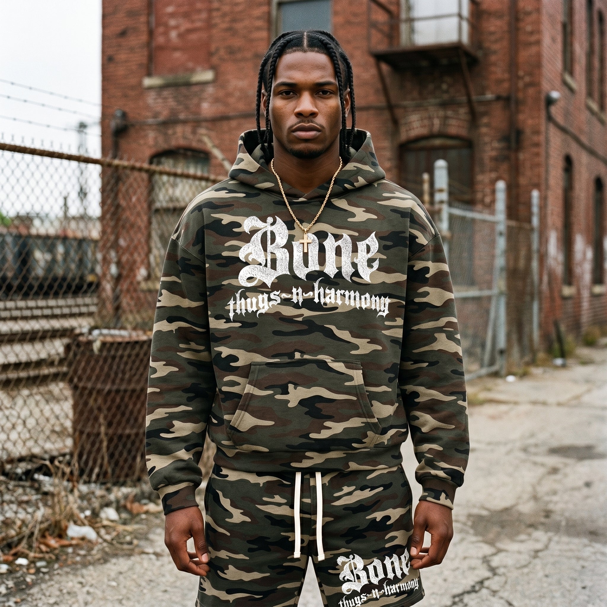 BTNH Logo Shorts (Camo)