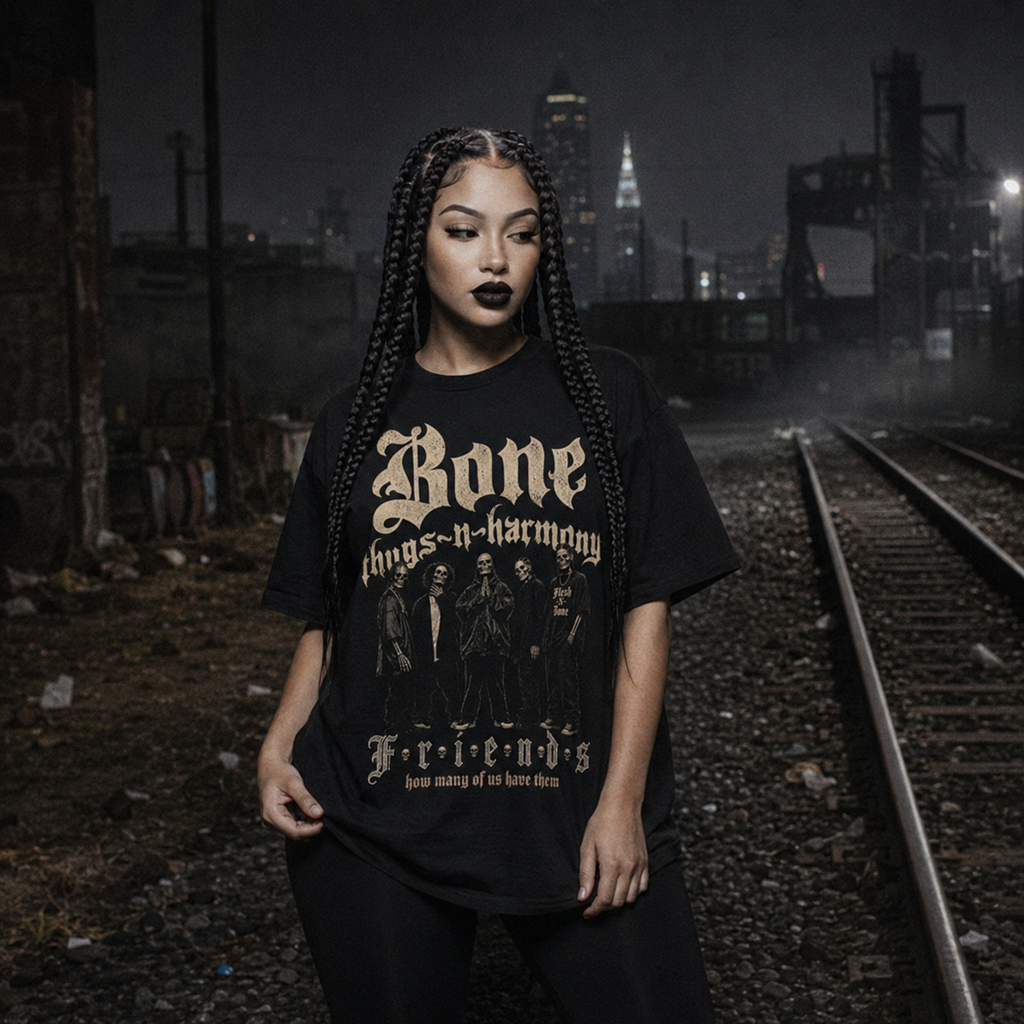 BTNH Friends Oversized Tee (Black)