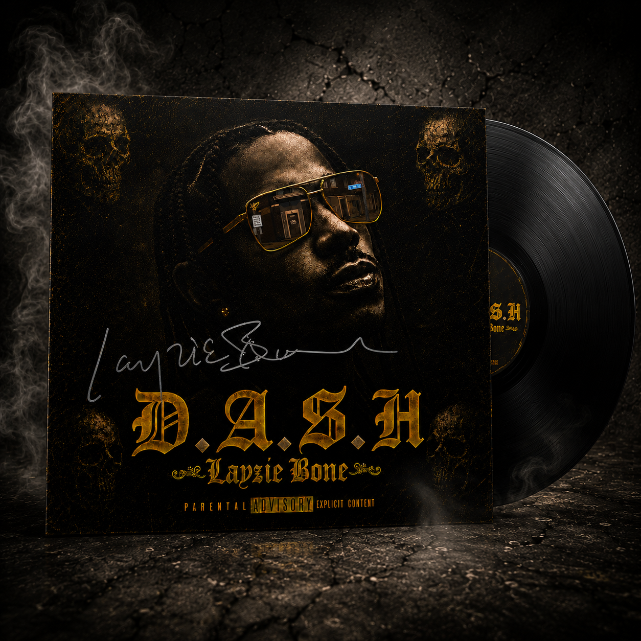 D.A.S.H. Ultimate Signed Bundle - Signed CD, Signed Vinyl, Lyric Book & Tee (Pre-Order)