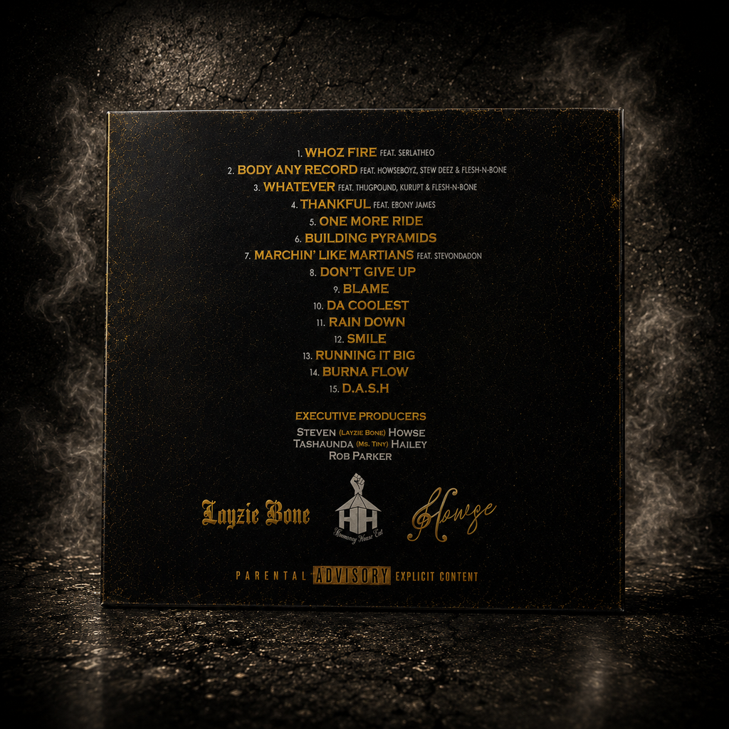 Signed Vinyl LP - D.A.S.H. by Layzie Bone (Pre-Order)