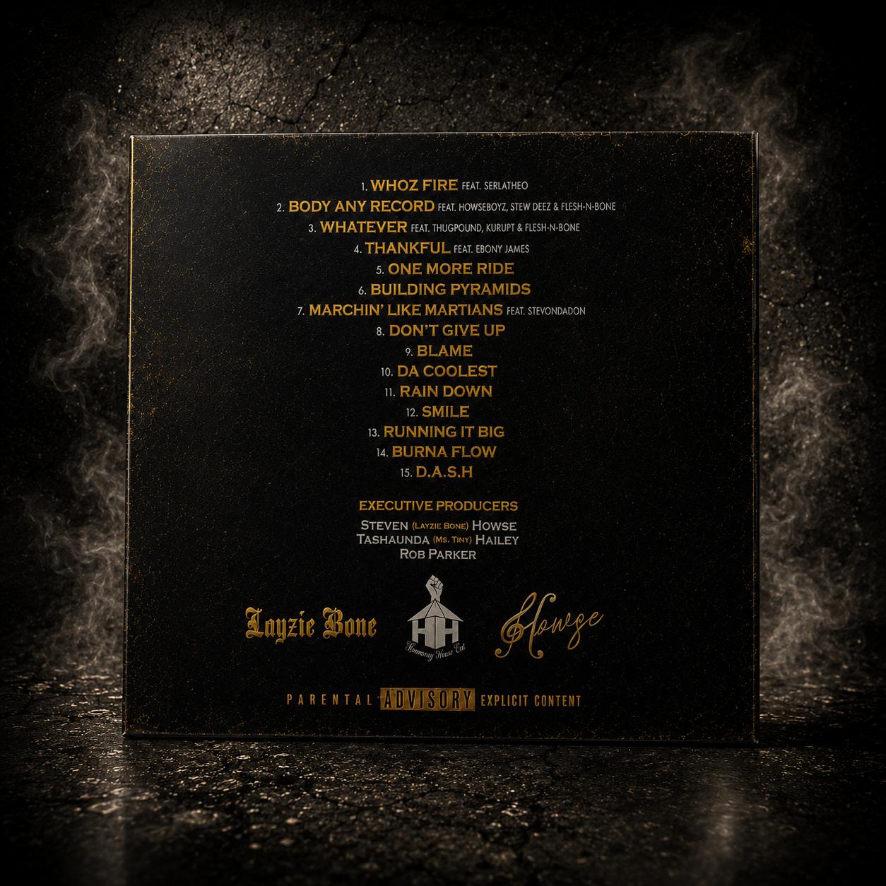 Signed D.A.S.H. CD + Vinyl Bundle - Layzie Bone (Pre-Order)