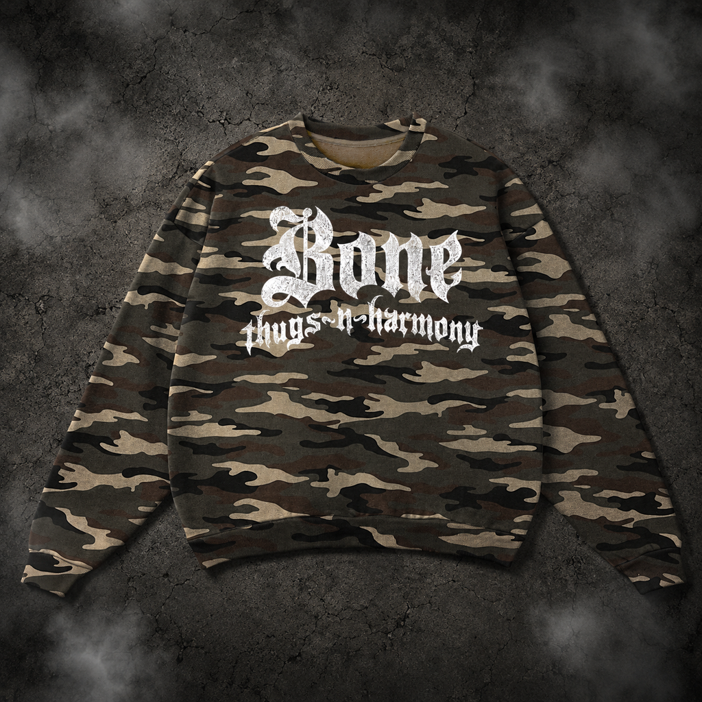 BTNH Logo Crewneck Sweatshirt (Camo)