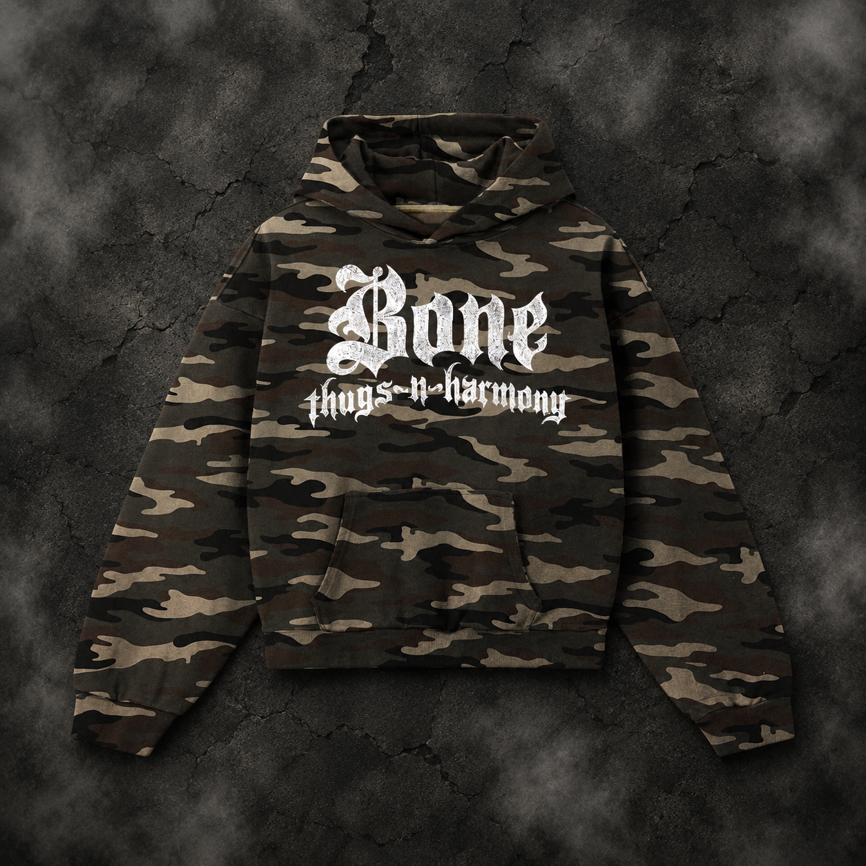 BTNH Camo Hoodie + Shorts Set