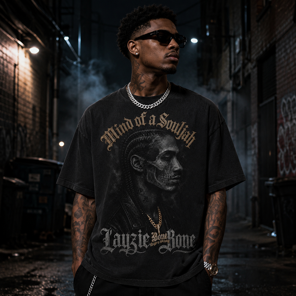 Mind Of A Souljah Oversized Tee (Black)