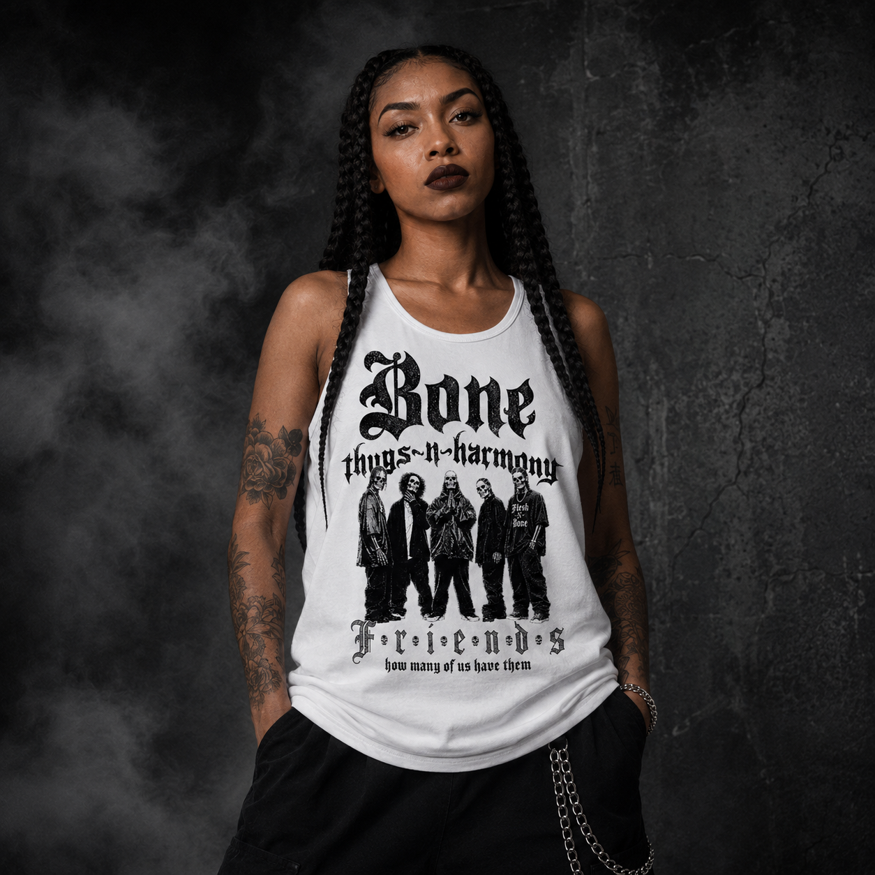 BTNH Friends Tank Top (White)