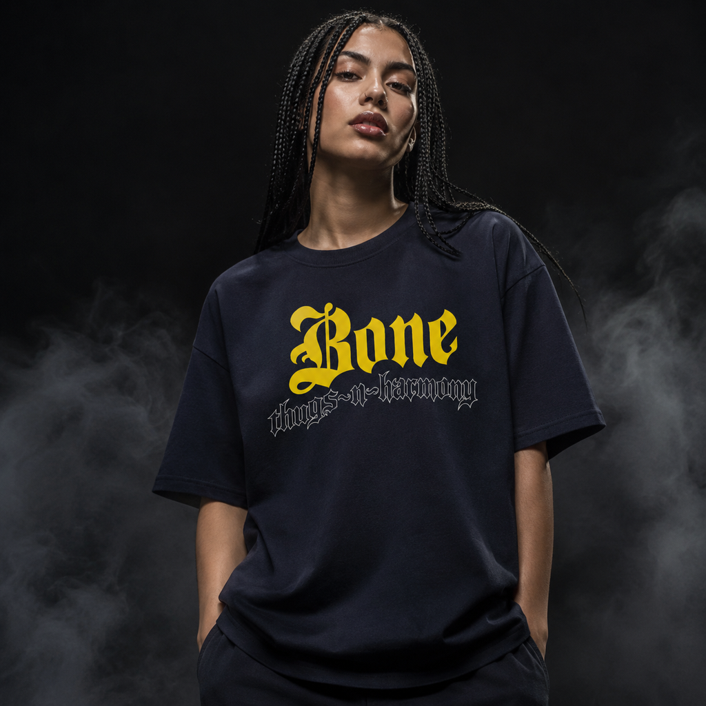BTNH Logo Tee (Yellow on Black)