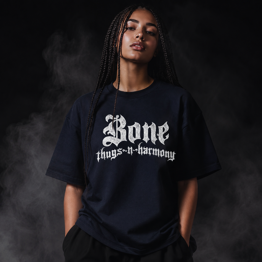 BTNH Logo Tee (White on Black)