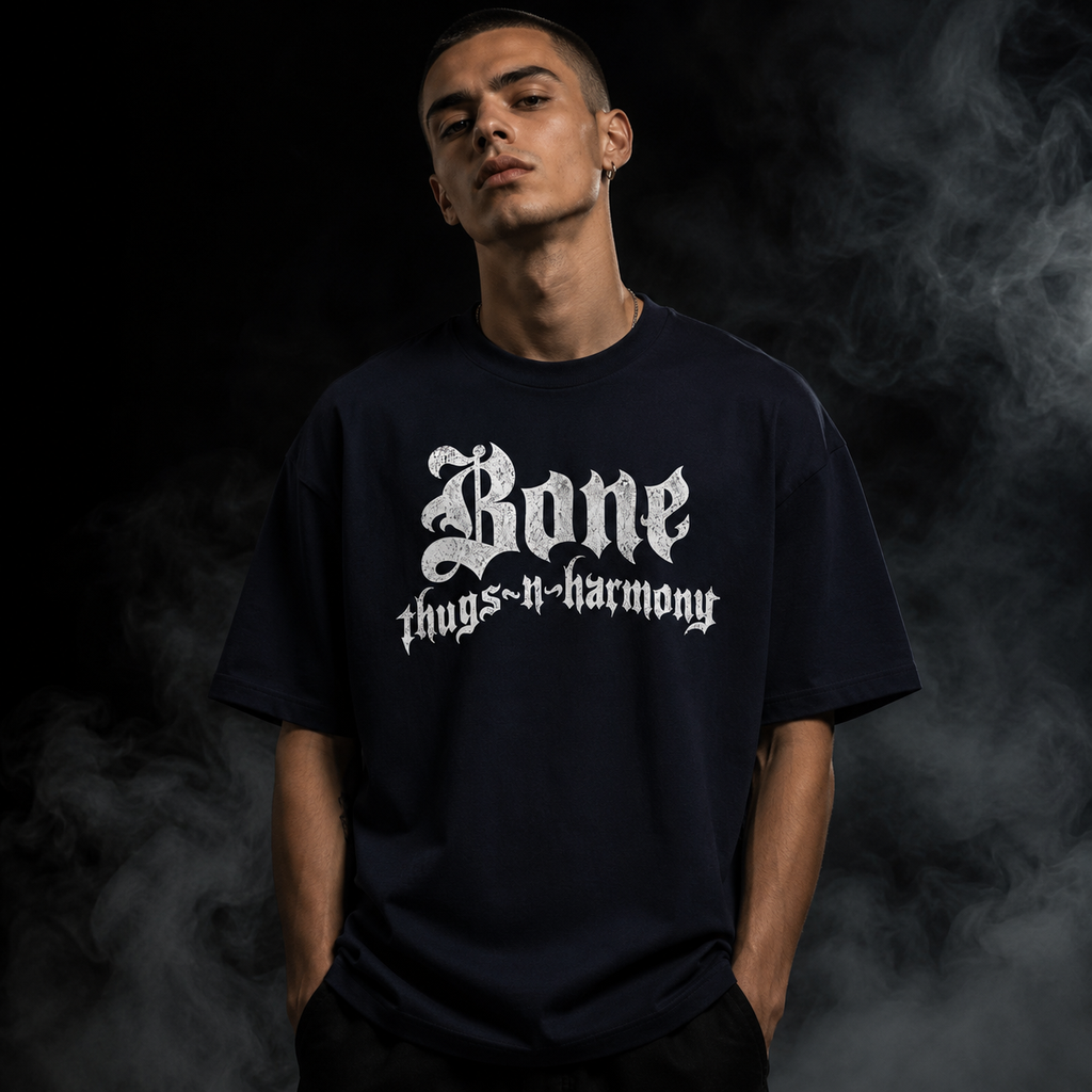 BTNH Logo Tee (White on Black)
