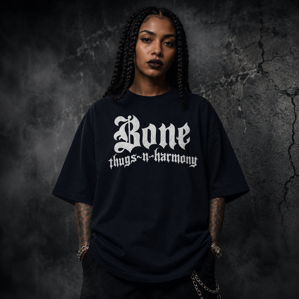 BTNH Logo Tee (White on Black)