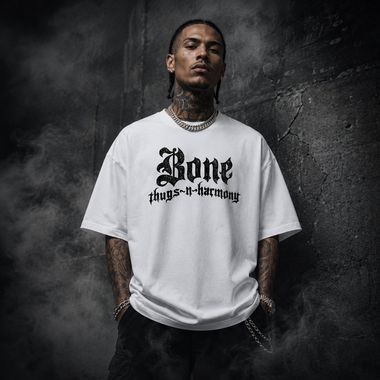 BTNH Logo Tee (Black on White)