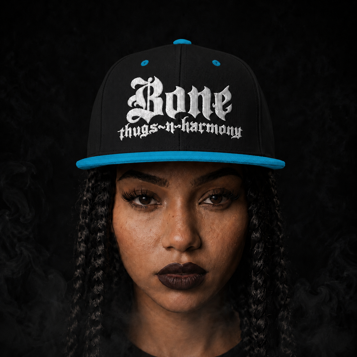 BTNH Snapback - Black / Teal