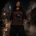 Layzie Bone Eternal Oversized Tee (Red on Black)