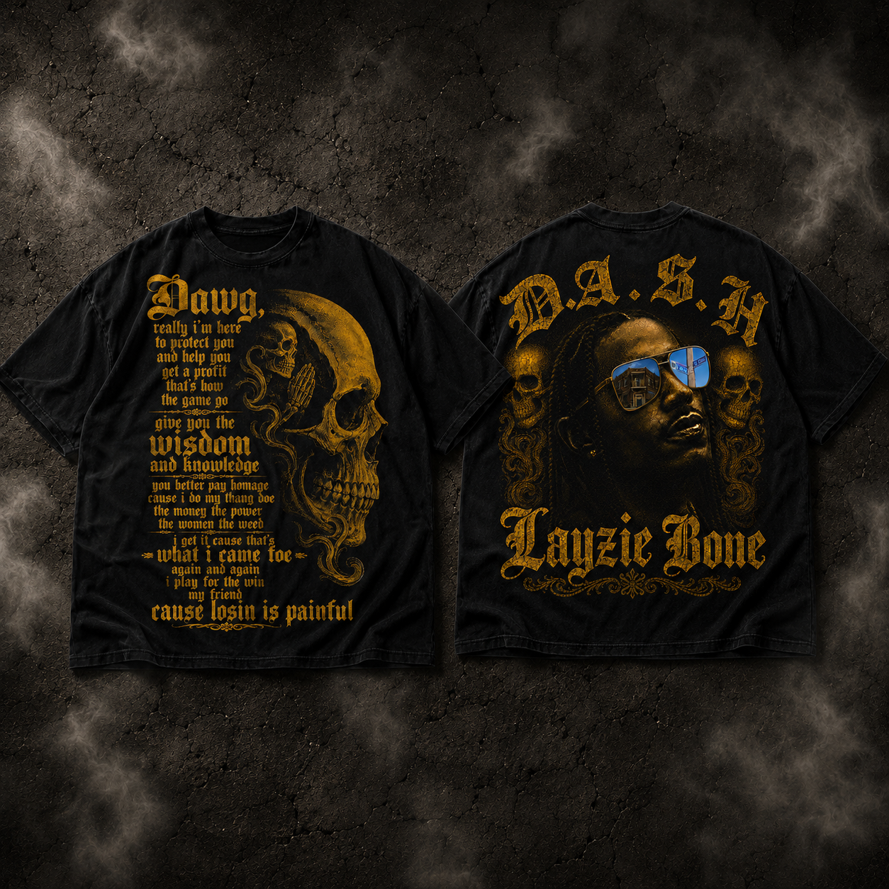 D.A.S.H. Signed Bundle — Signed CD, Lyric Book & Tee (Pre-Order)
