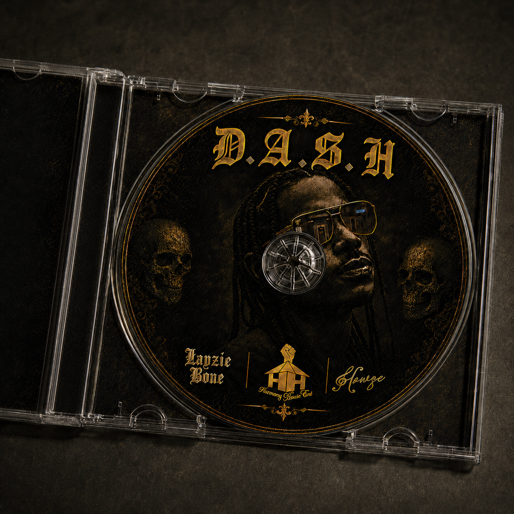 Signed D.A.S.H. CD + Vinyl Bundle - Layzie Bone (Pre-Order)