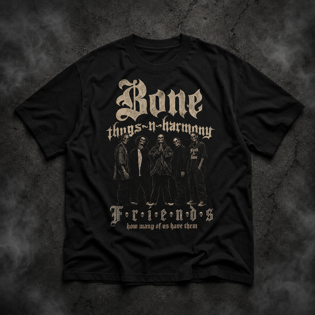 Bone Thugs-N-Harmony Friends Tee (Black)