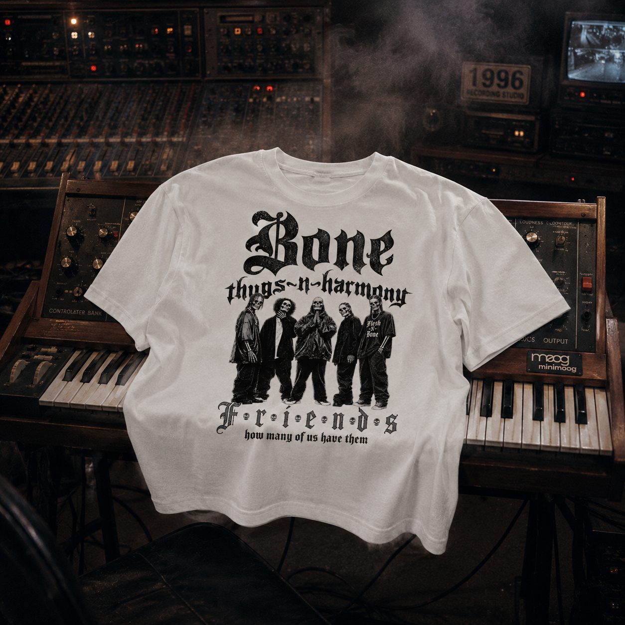 Bone Thugs-N-Harmony Friends Tee (White)