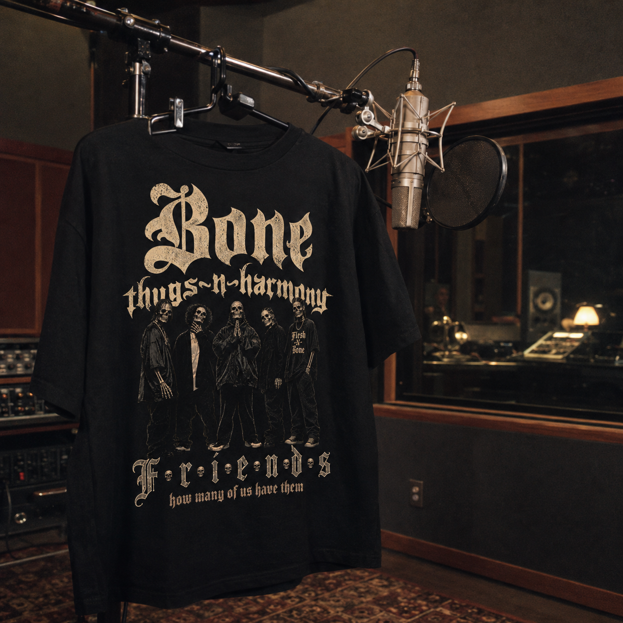 Bone Thugs-N-Harmony Friends Tee (Black)