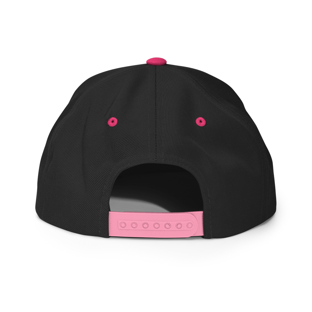 BTNH Snapback - Black / Neon Pink