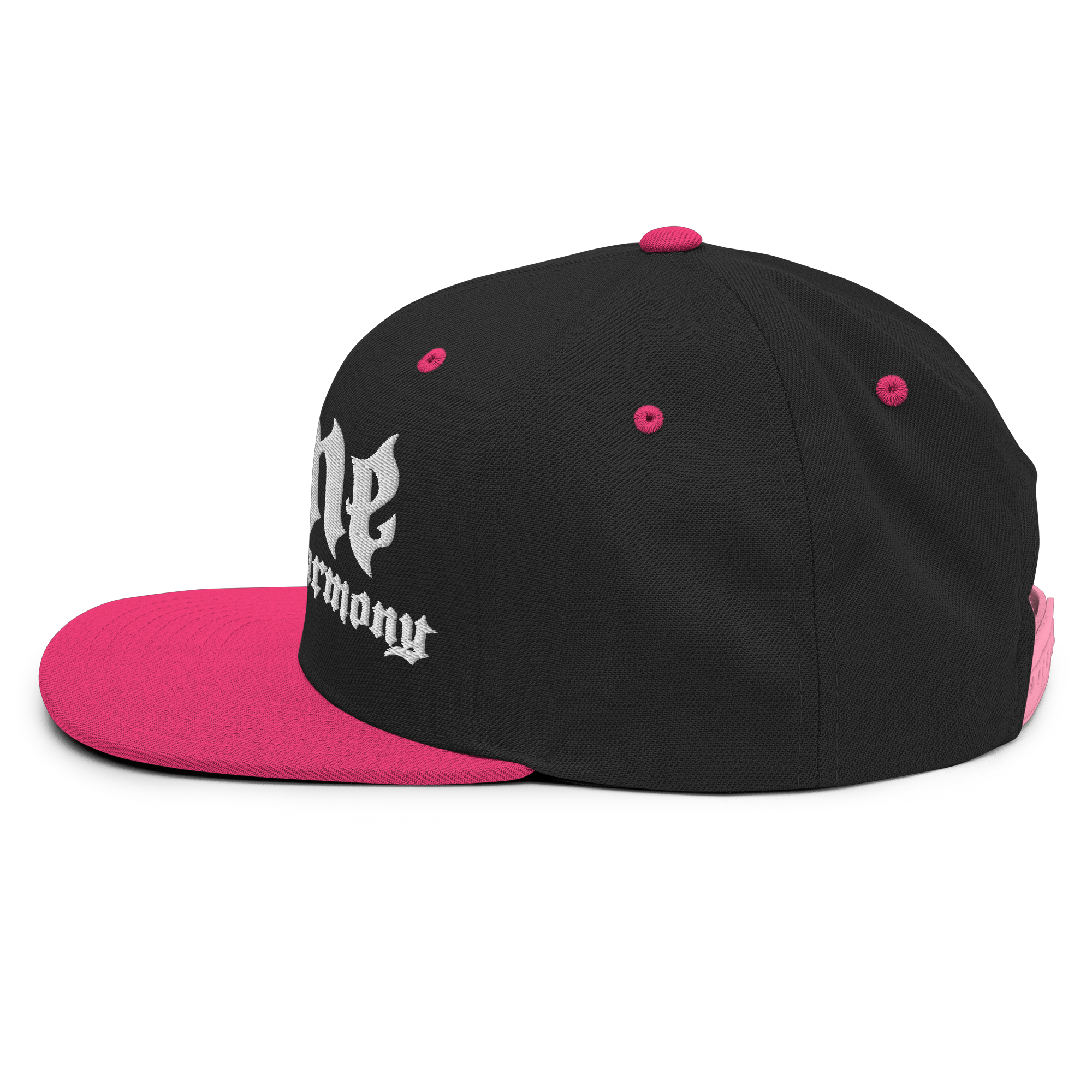 BTNH Snapback - Black / Neon Pink