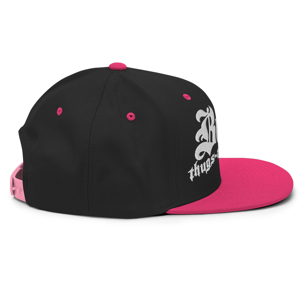 BTNH Snapback - Black / Neon Pink