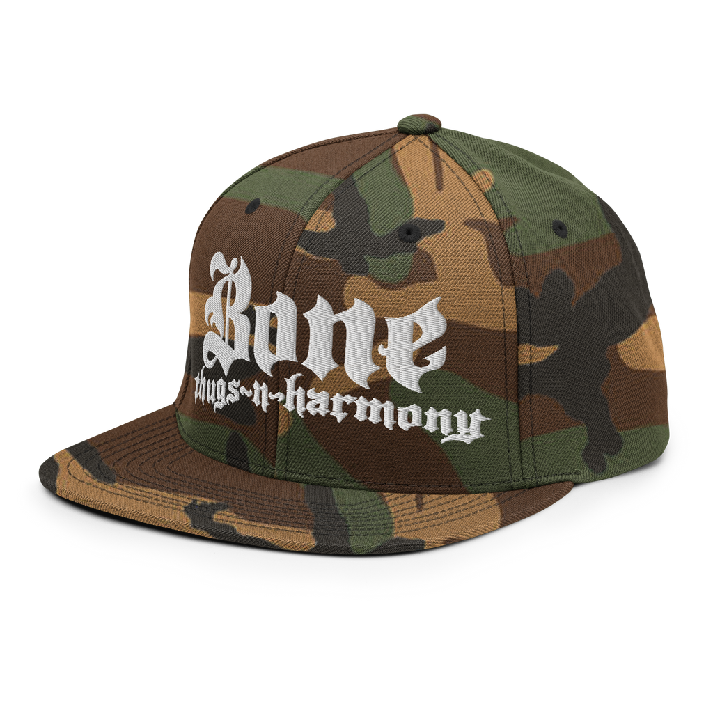 BTNH Snapback - Green Camo