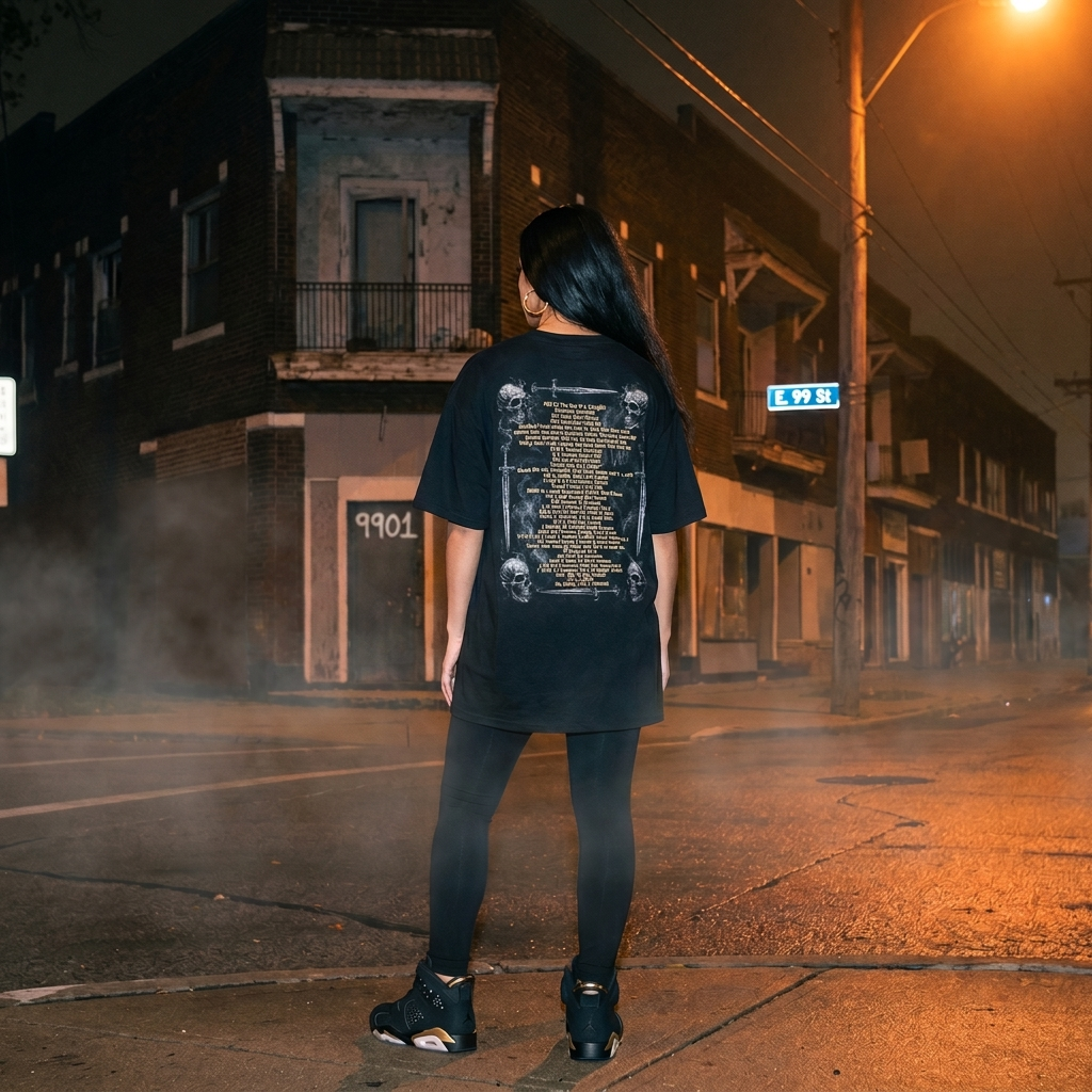 Mind Of A Souljah Oversized Tee (Black)